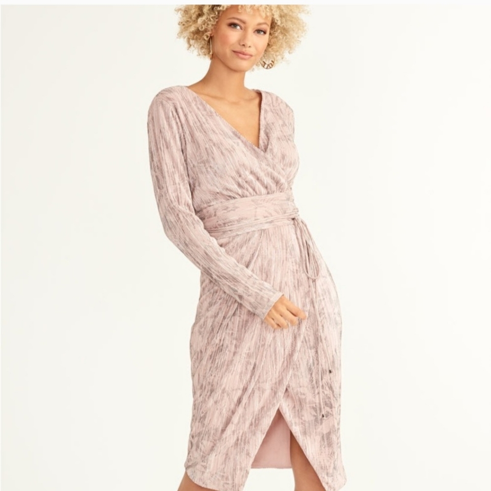Rachel Roy Blush/Silver Dress
